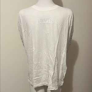 Levi's Classic White Long Sleeve Tee
